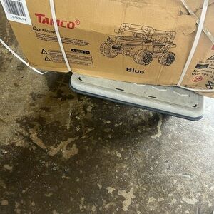 Tanico Blue Ride-On Toy Box